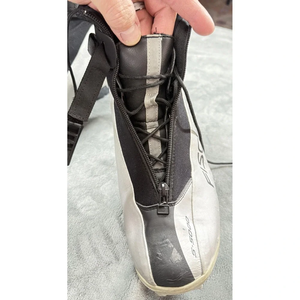 Fischer S-5000 Nordic Cross Country Ski Boots Mens EU 43‎ (approx. US 9.5)